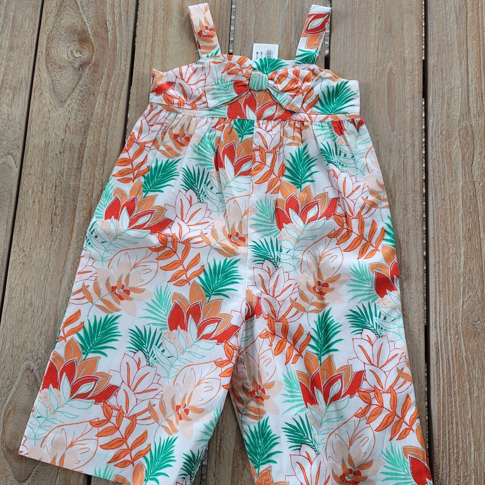 NWT JANIE & JACK Romper Cropped 18-24 mos.